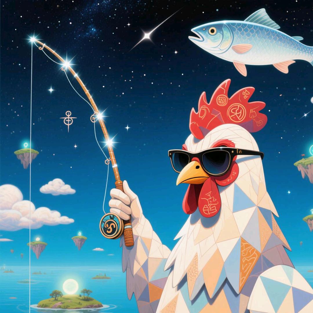 钓了个寂寞的鸡哥