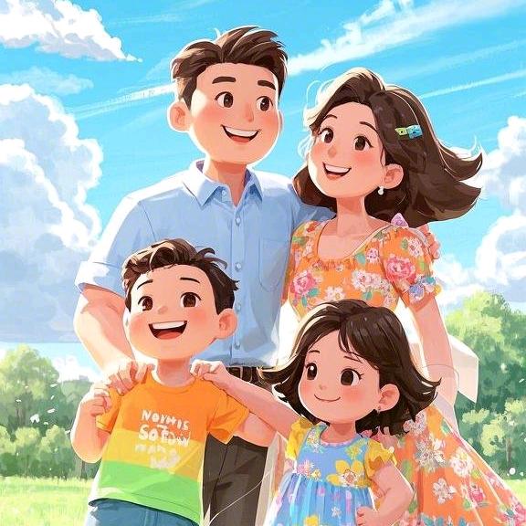 海边一家人