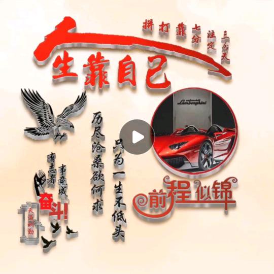 奋斗人生，巜请勿连赞》