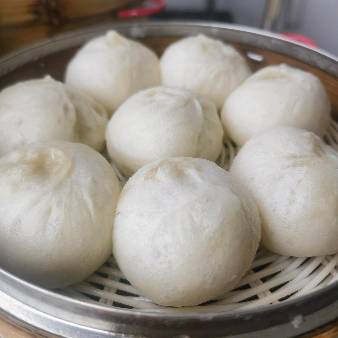 现做手工小笼包