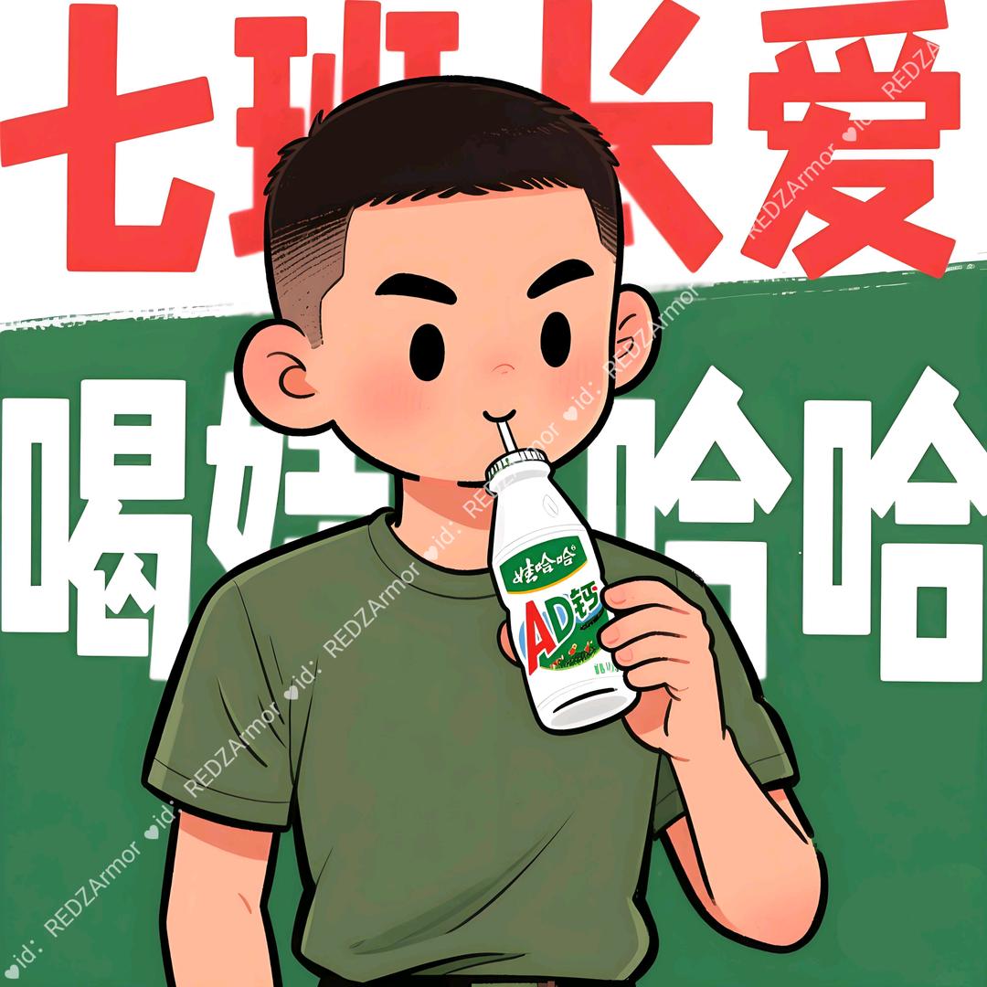 七班长爱喝娃哈哈