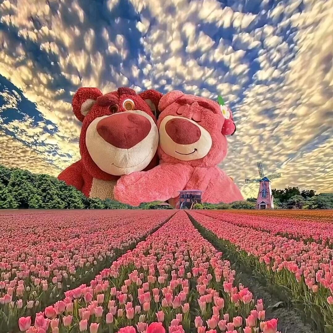 对空气撒个娇