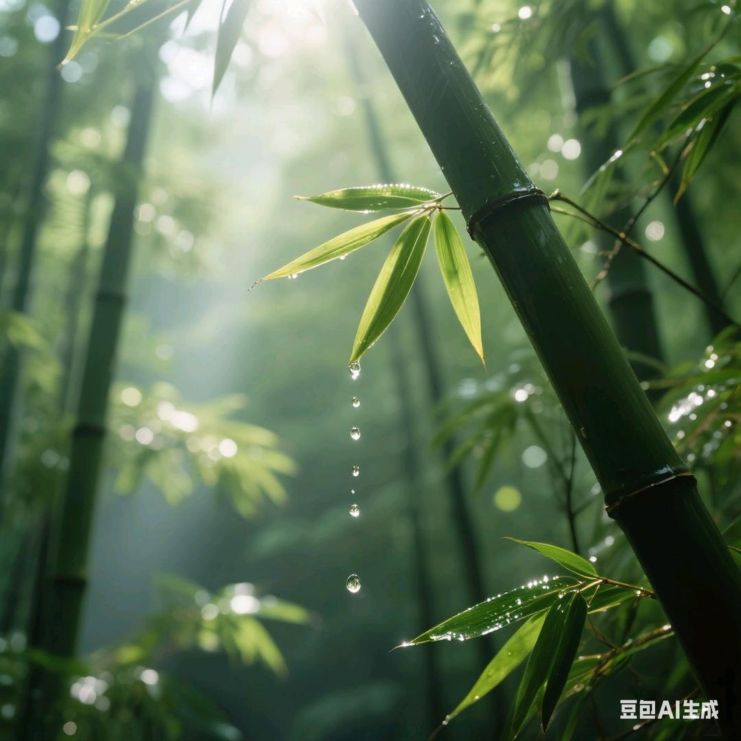 小轩听雨声