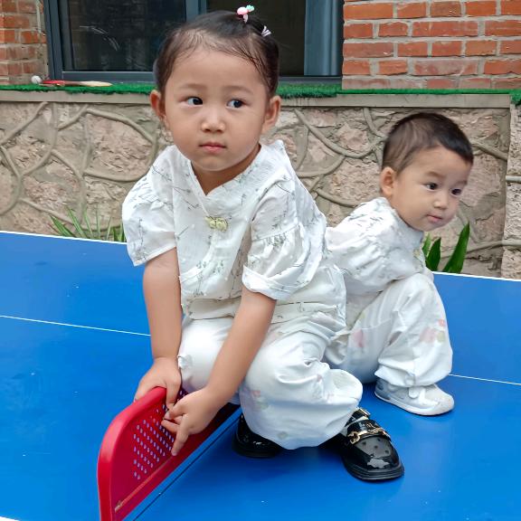 👧👧郑家俩姑凉