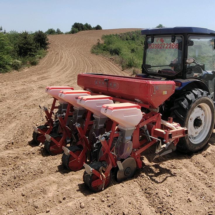 富县小目标农业播种收割队