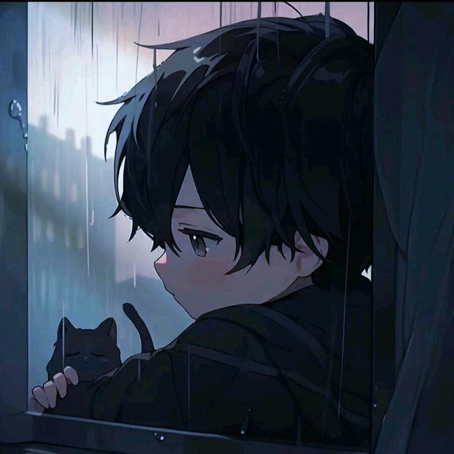 窗外雨