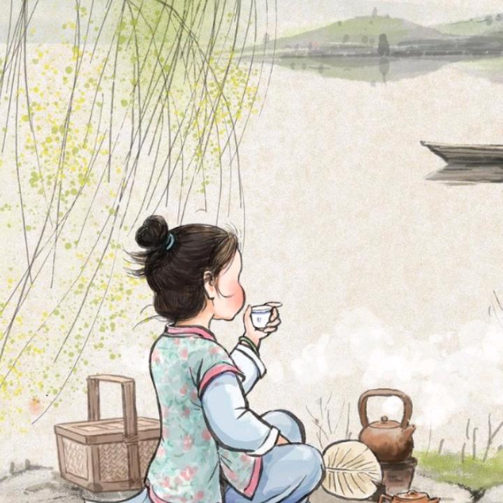 yff花间一壶酒，泪湿春衫袖！