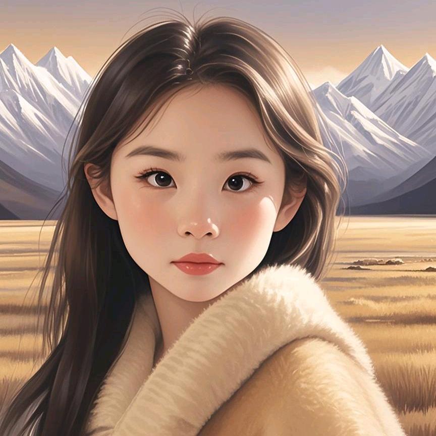 小鹿躲云下.