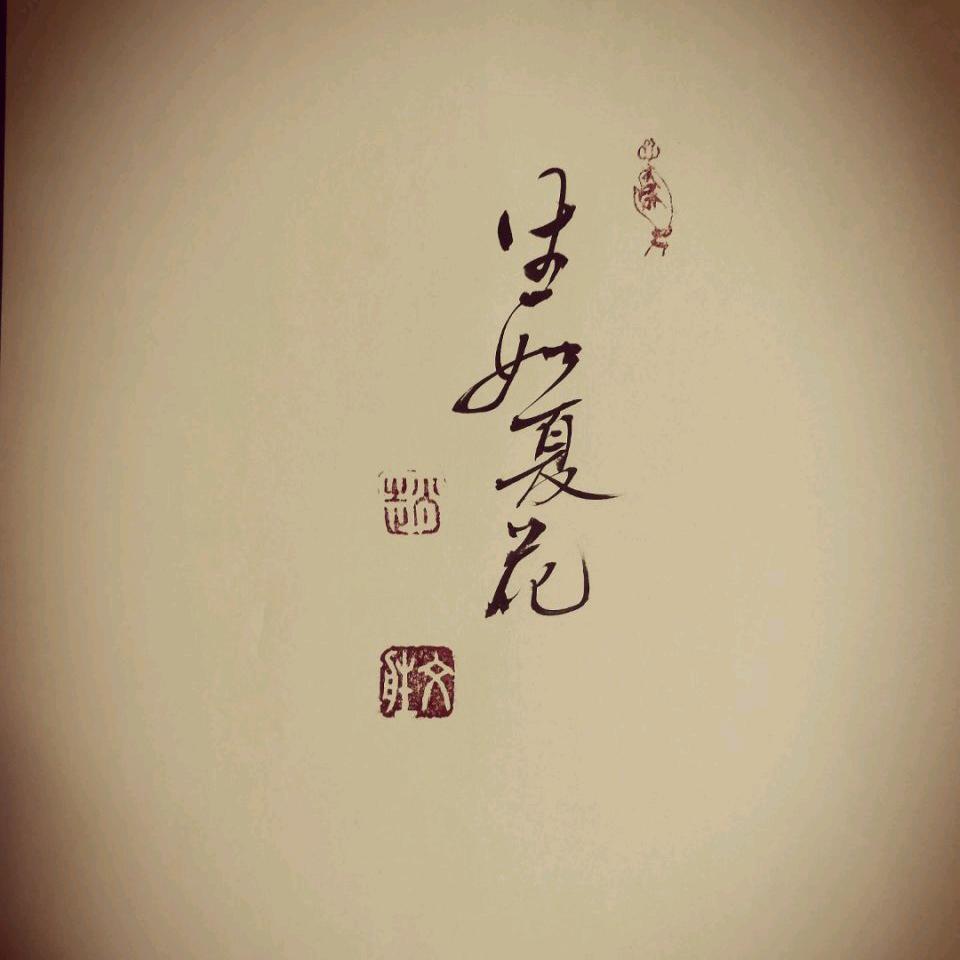 生如夏花，逝如秋叶