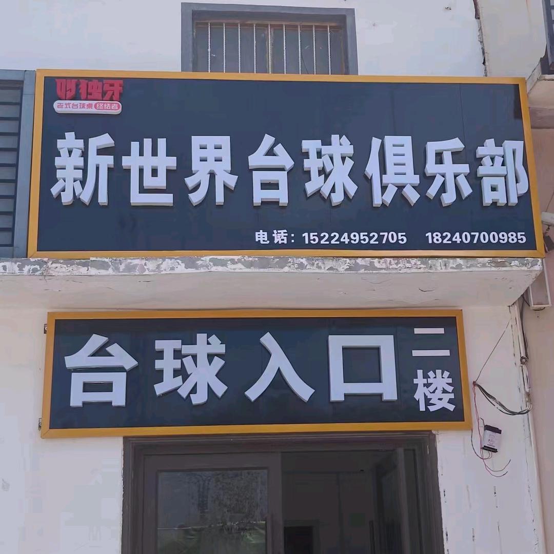 新世界台球俱乐部（淮阳店）