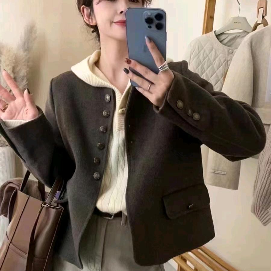 方城独树双面羊絨大衣