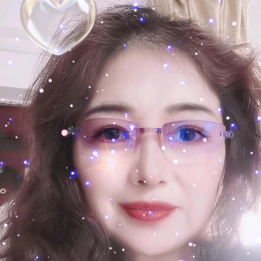残阳映雪