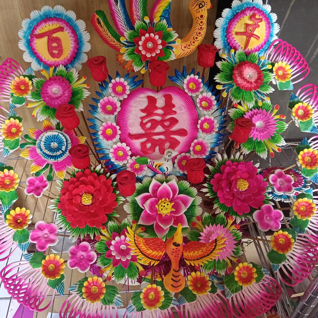 梅🌹🌹梅花馍，纸花店