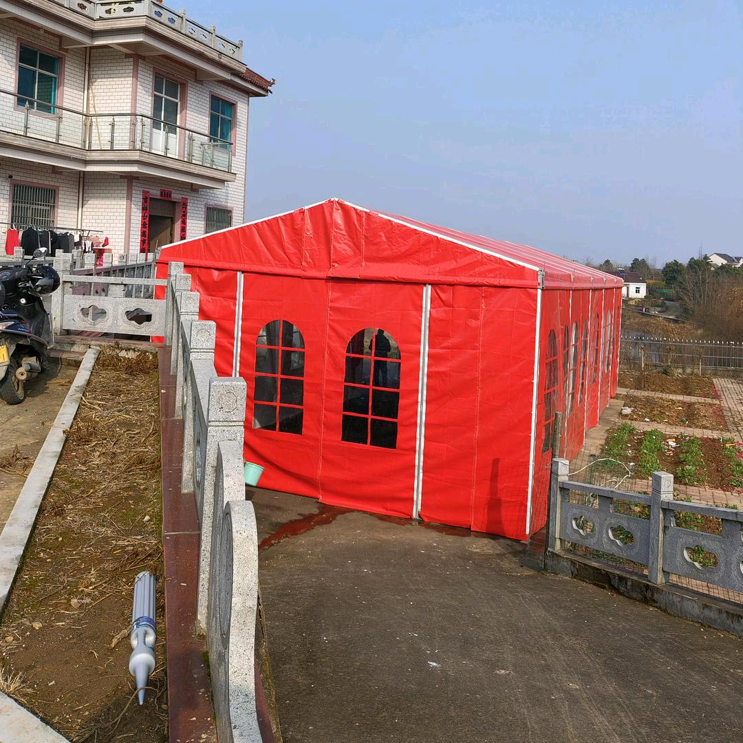 农村出租豪华流动酒席棚房不管多远都可以