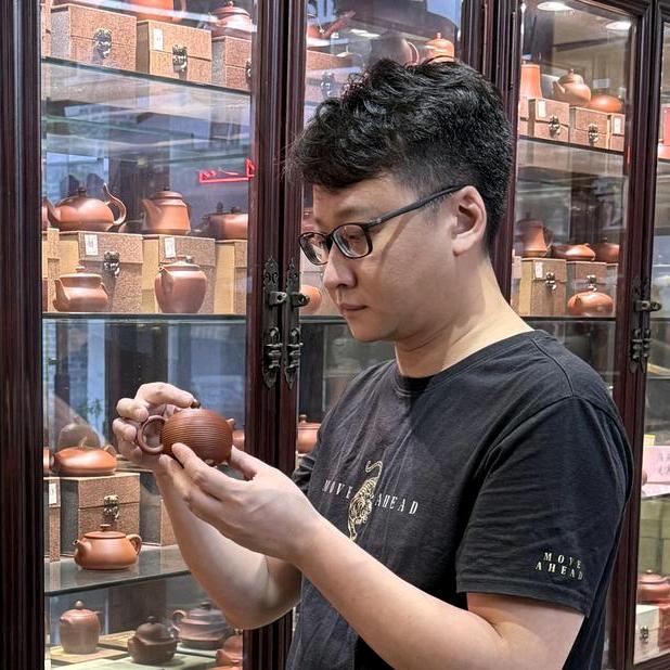 紫气东来潮州手拉壶