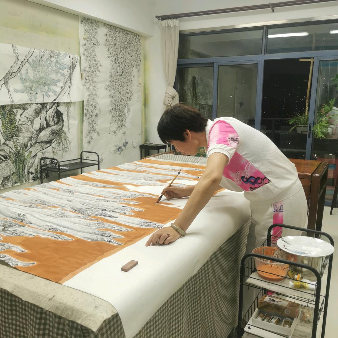姜晓军国画