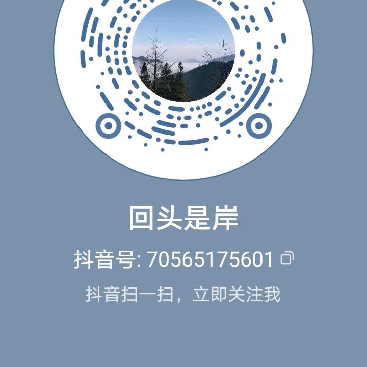 回头是岸