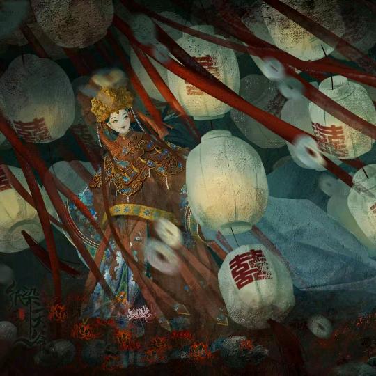 纸染二大爷的插画