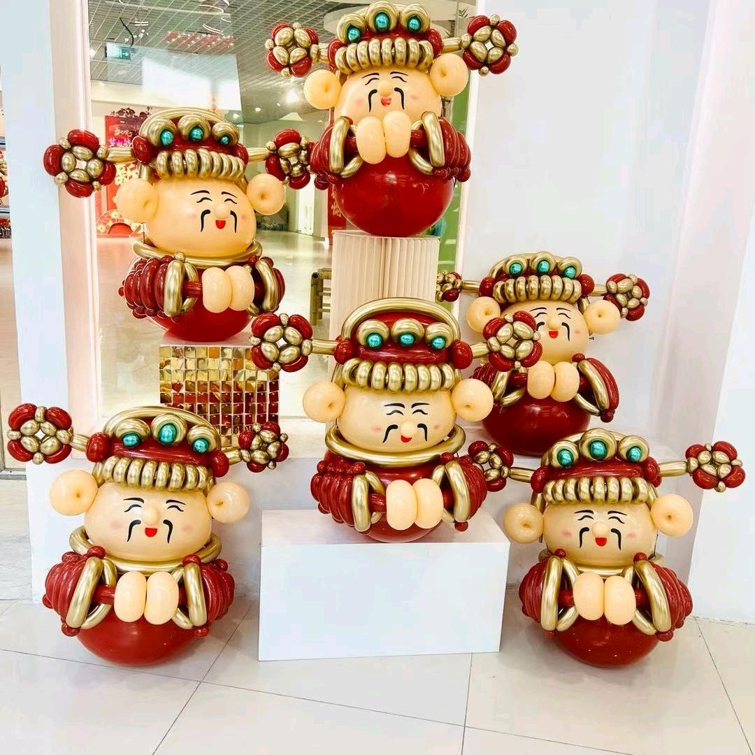 孝义万海婚庆 礼拜甜伴手礼气球派对招学员