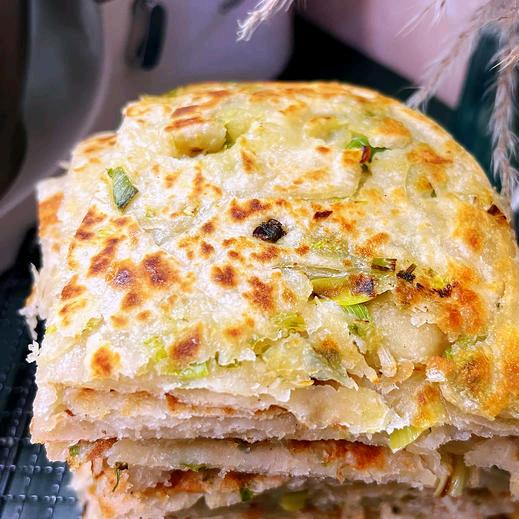 娟娟香葱大饼