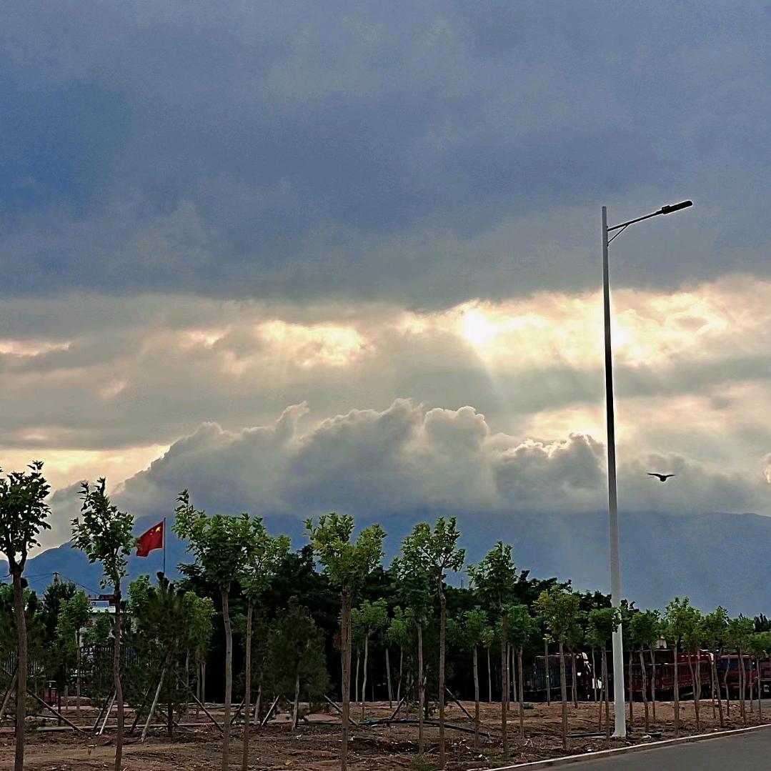《雨中漫步》