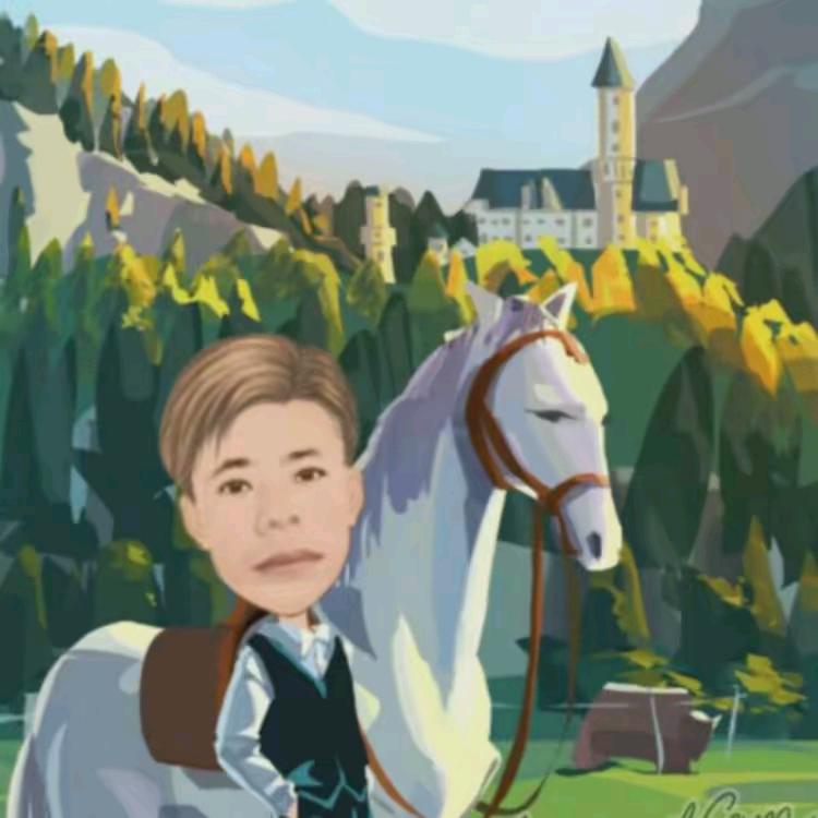 踩缝纫机的富哥