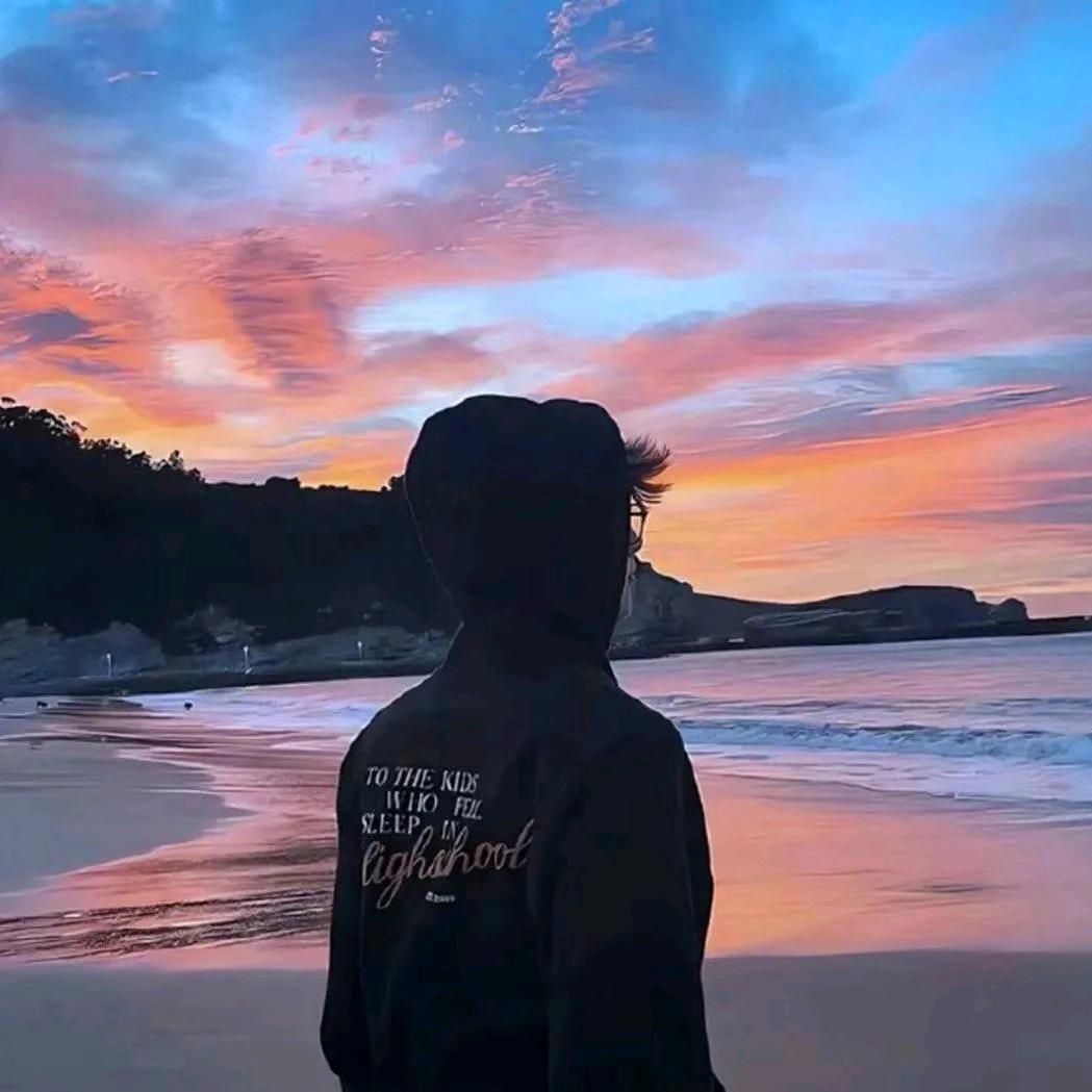 夕阳: