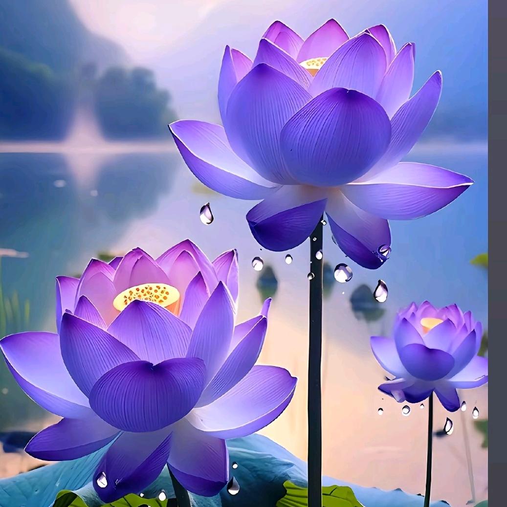 紫莲花