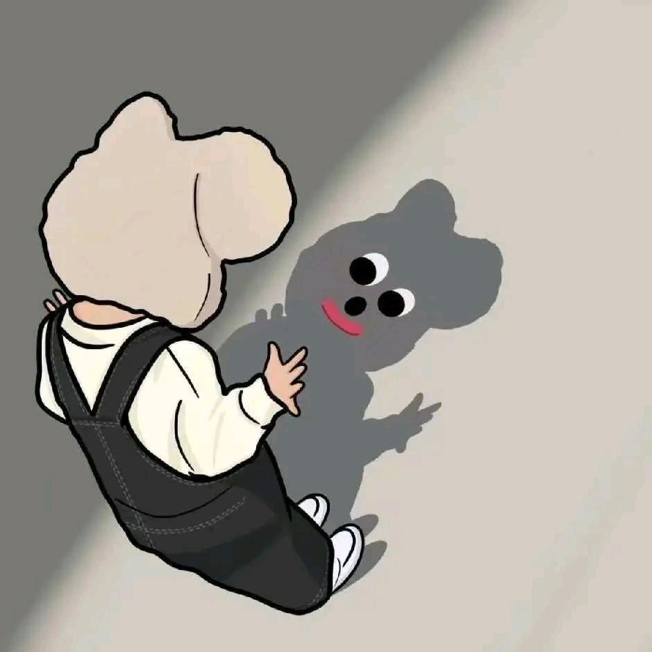 孤独的鱼。
