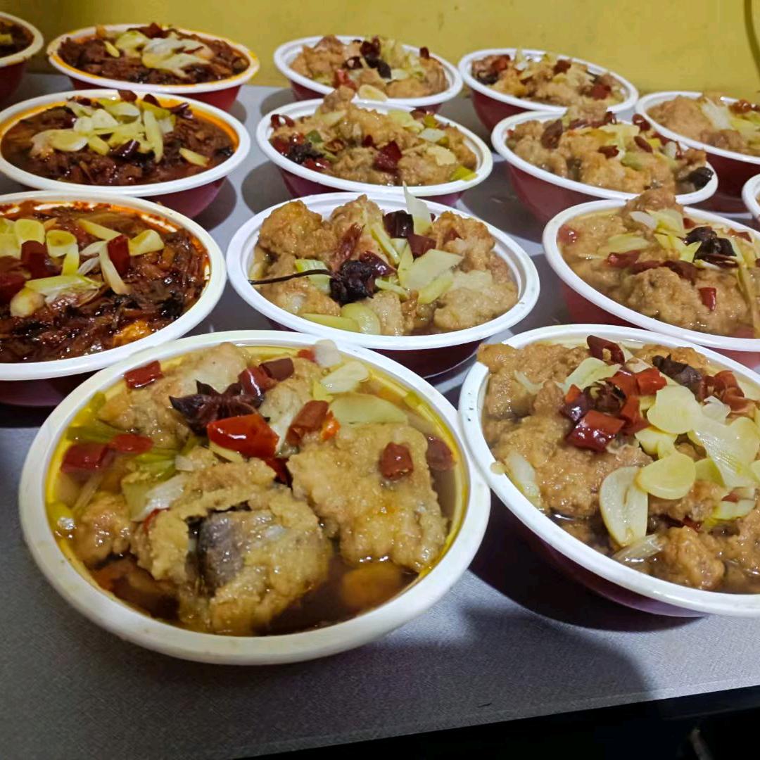 介休西瓜雕刻-黑碗子（红白喜事）