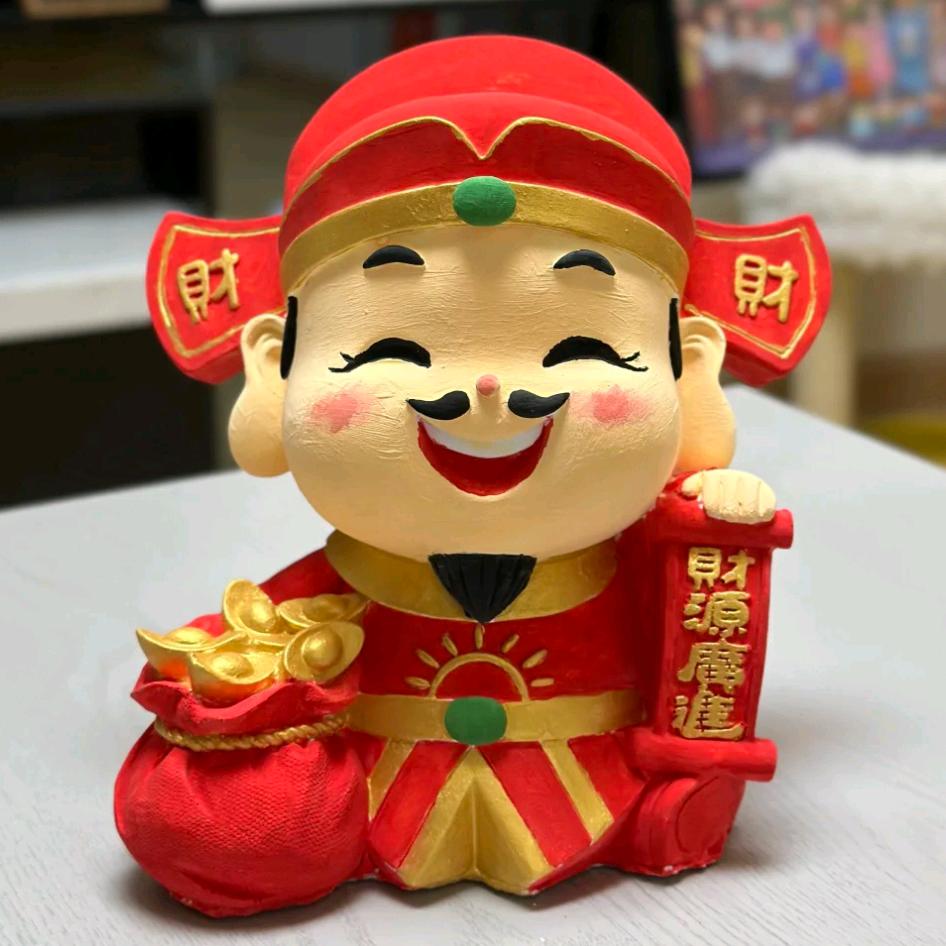 涂乐无痕石膏娃娃