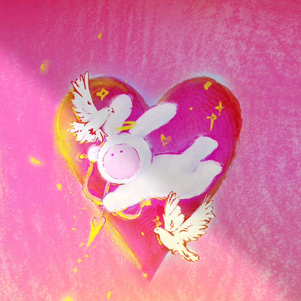 一起打一把雨伞