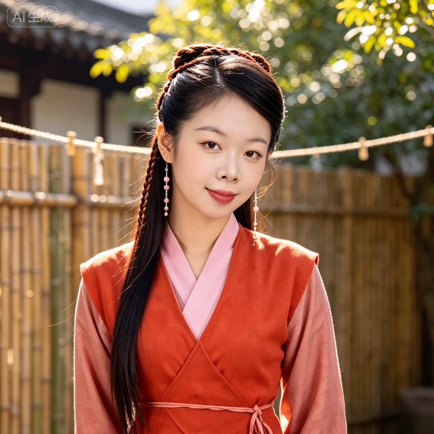 异界皇帝旗袍女头像