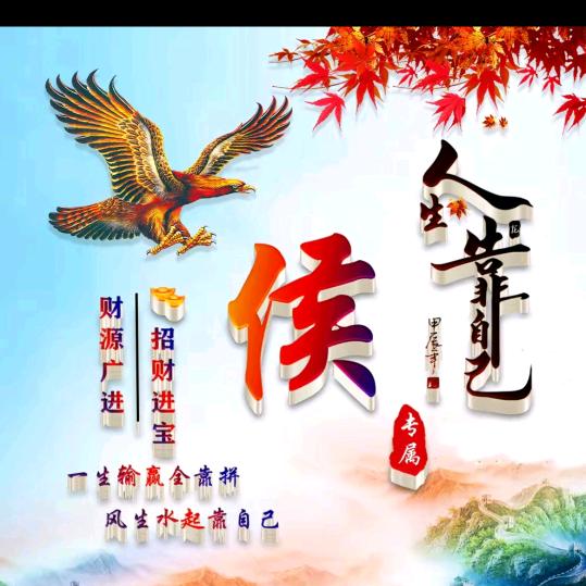 一切随缘 ！