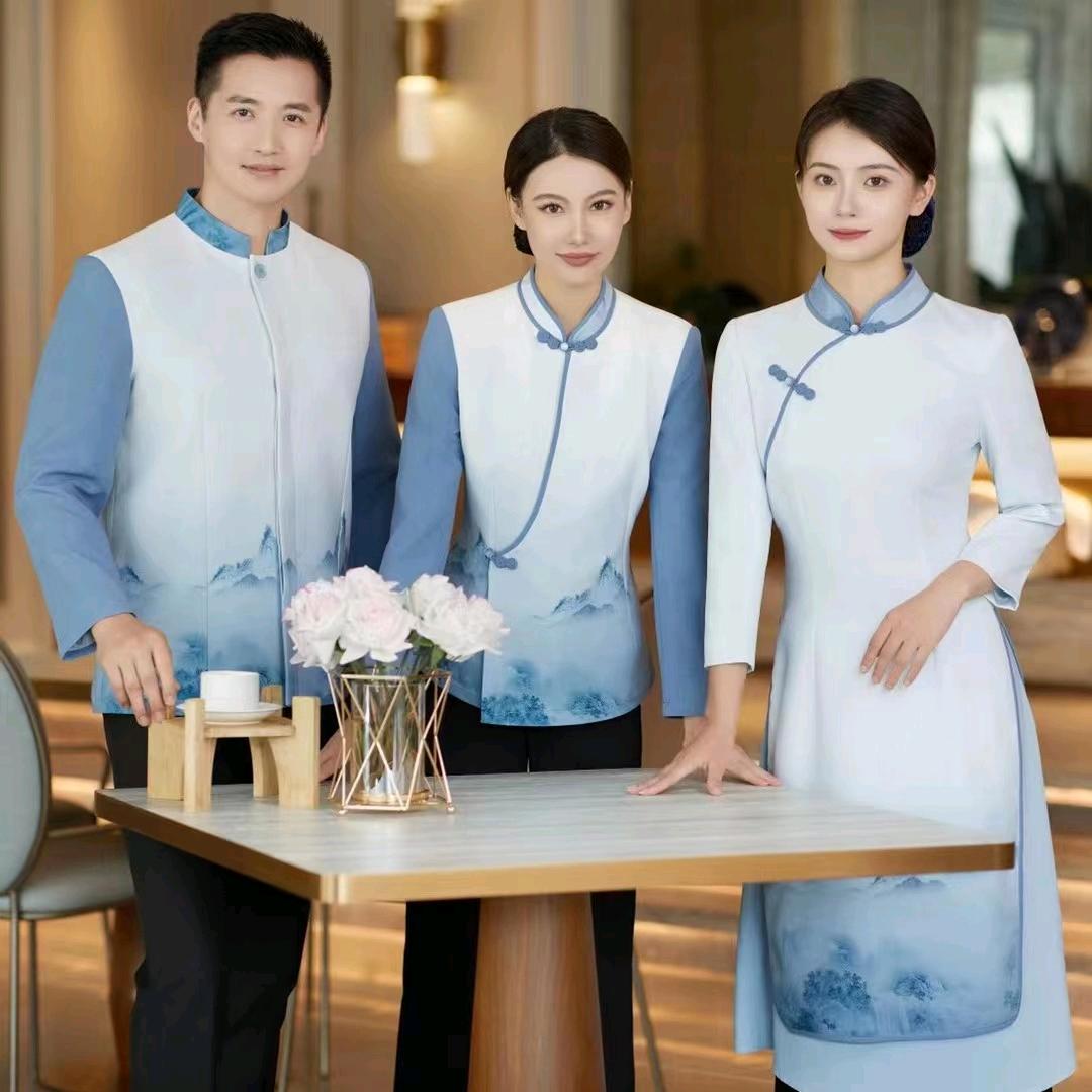 尚迪工装厨师服酒店服餐饮服团体服工作服