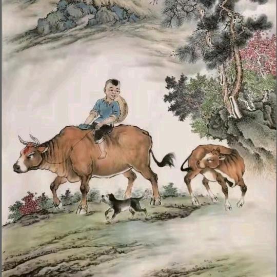 名叫阿牛的放牛娃