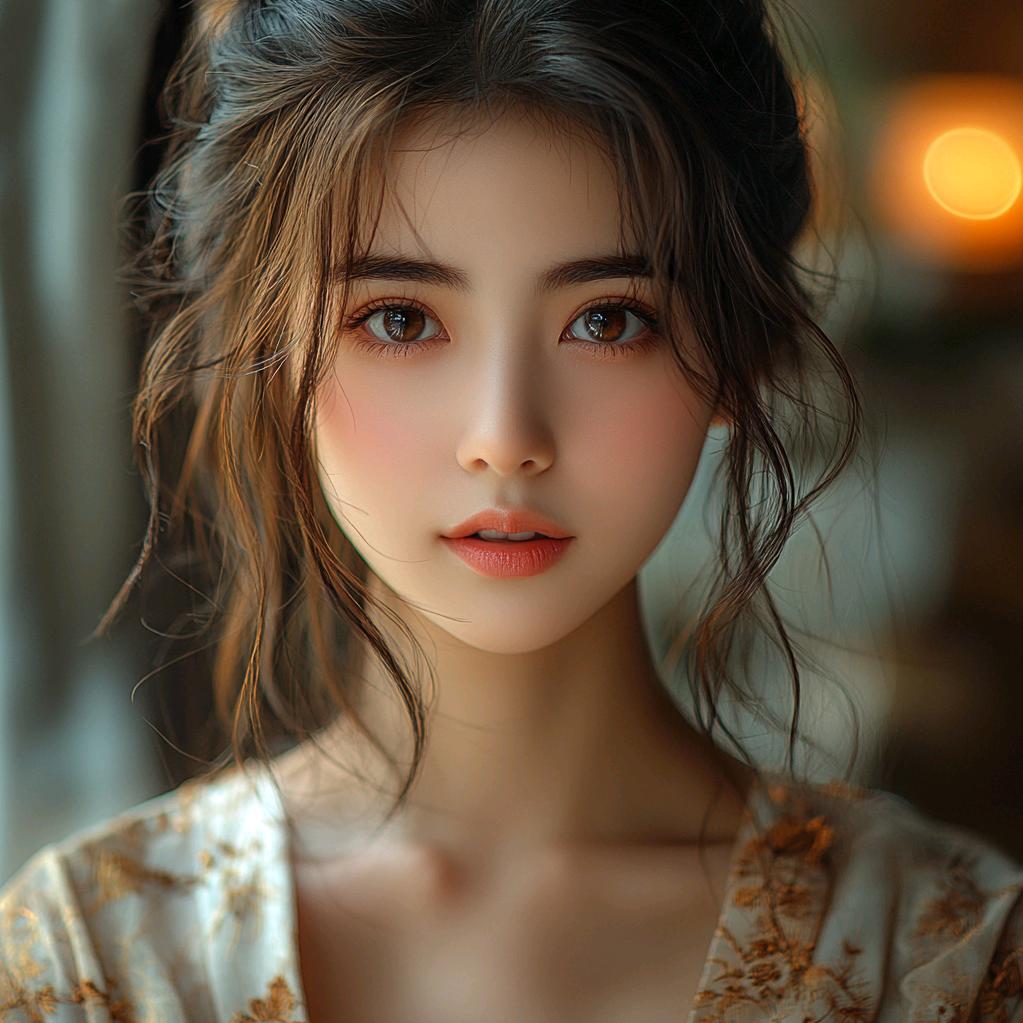 精致的女生