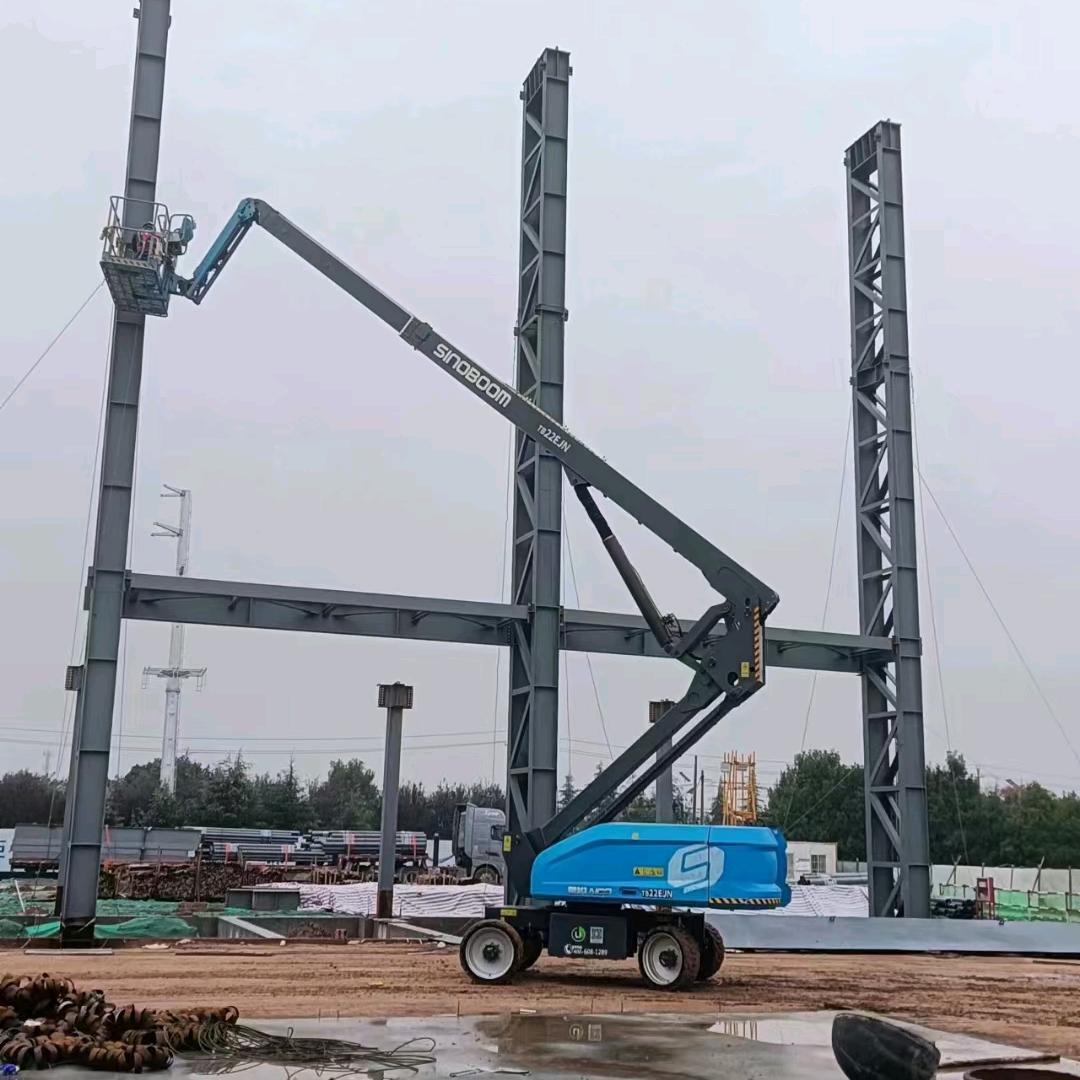 曲臂车随车吊高空作业车