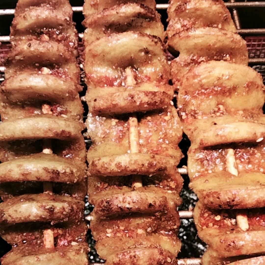 90后阿姨烤面筋