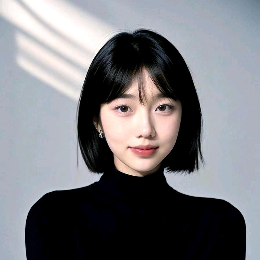 淡然一笑
