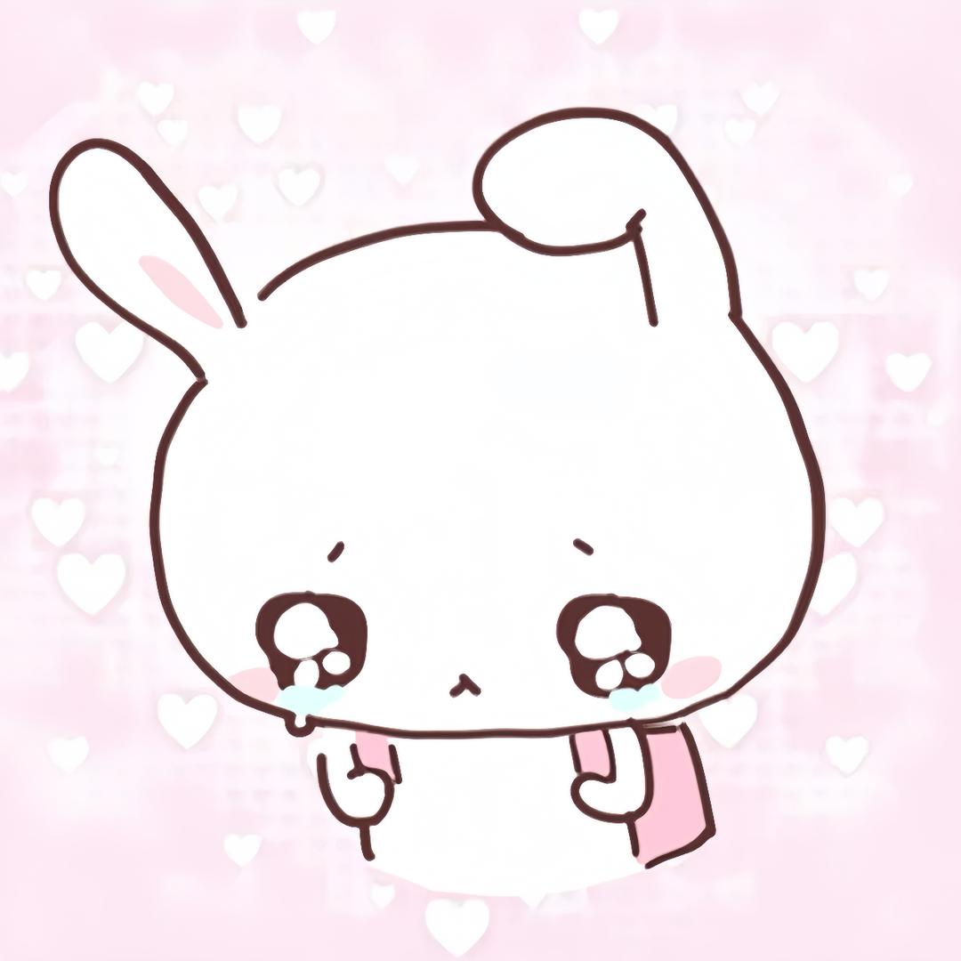 泪痕小兔