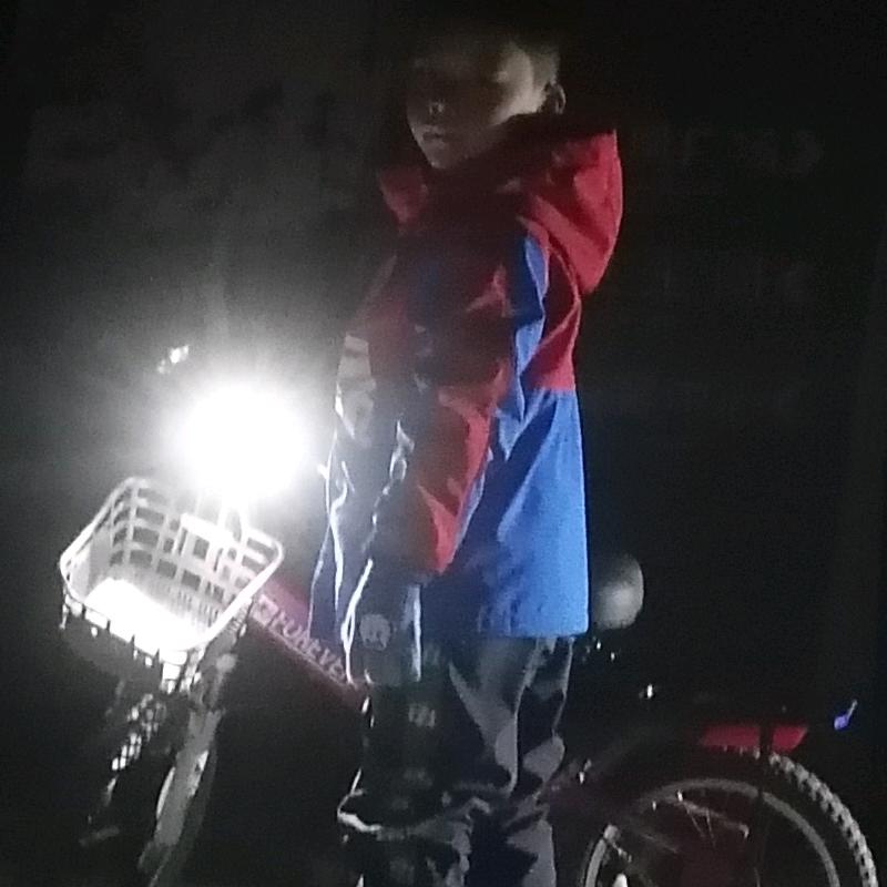 二八大杠 夜骑南湖