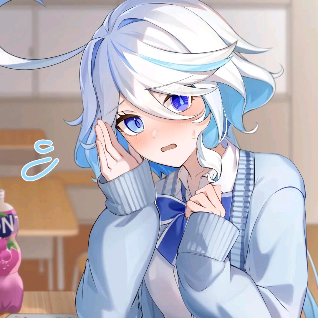 香香软软的蓝色小蛋糕