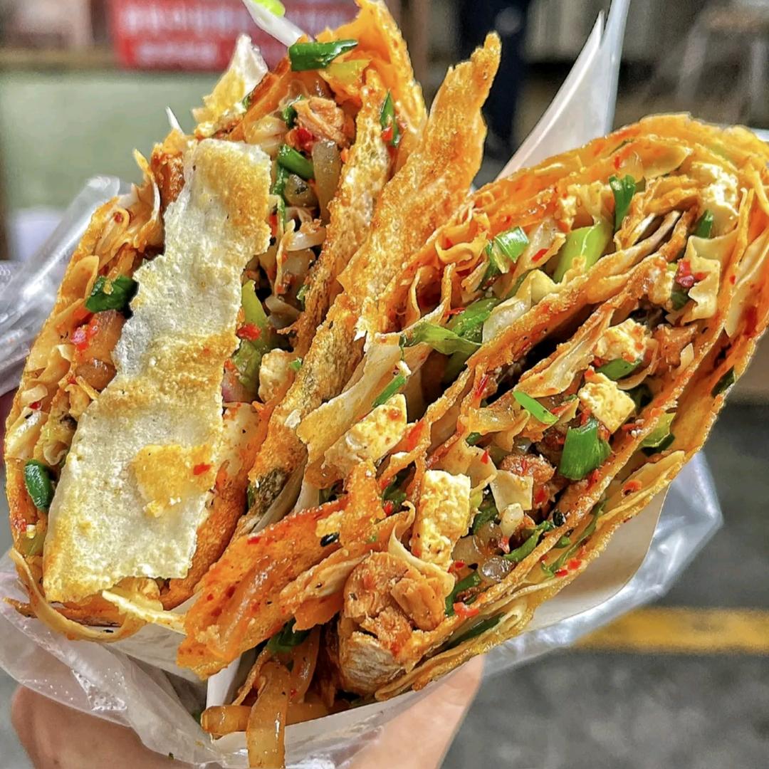 山东滕州菜煎饼在上海（张婷）🌻