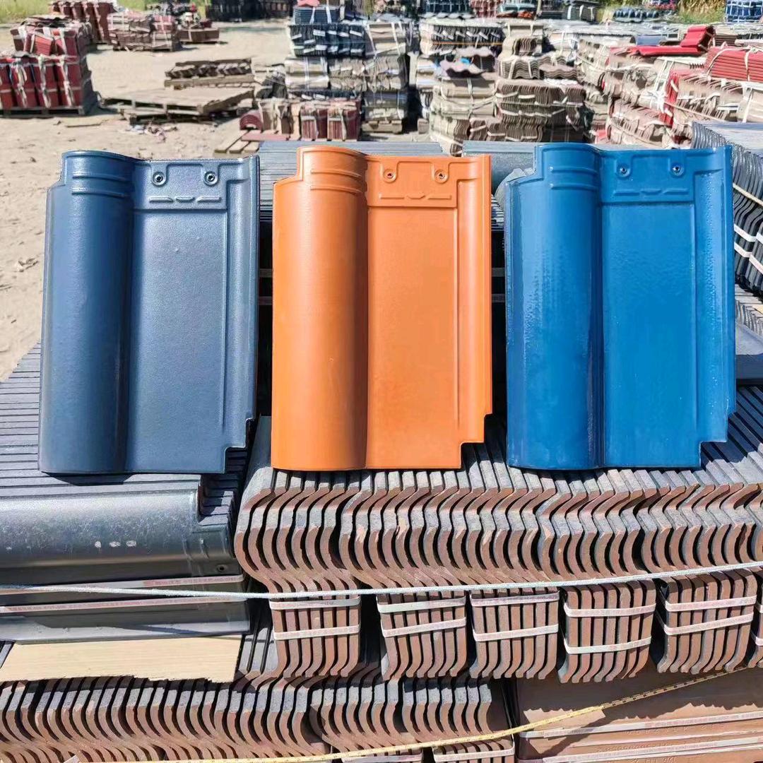 优飞仿古钢结构琉璃瓦