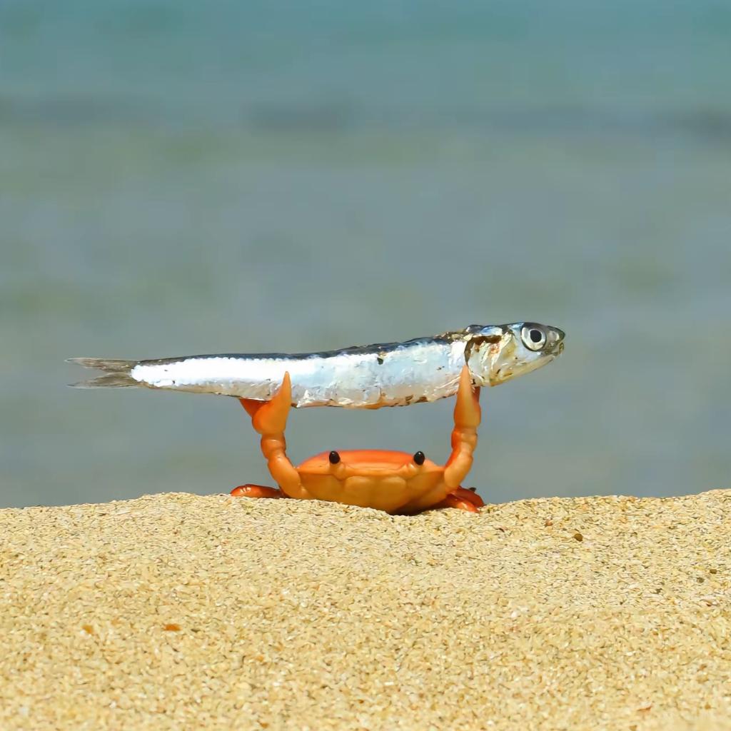 🦀🏻🐟