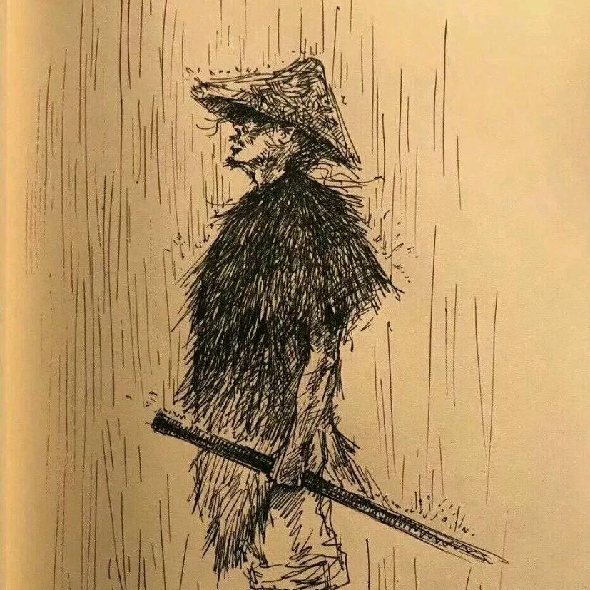 雨夜带刀不带伞 (●'◡'●)ﾉ♥