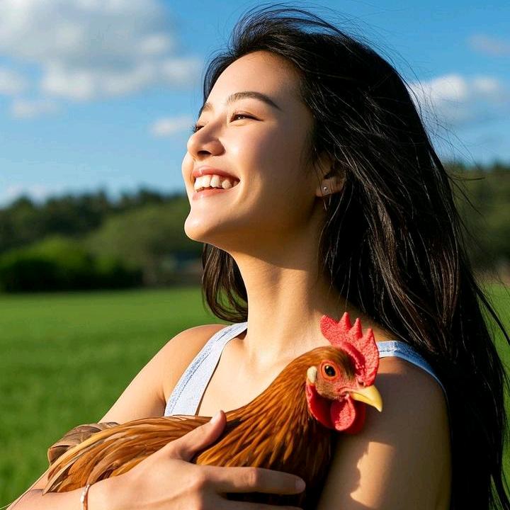 小妹爱养鸡