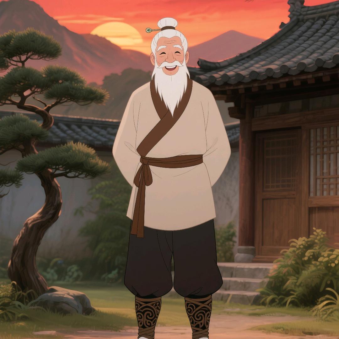 会跳舞的老爷爷