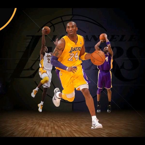 打篮球黑曼巴科比